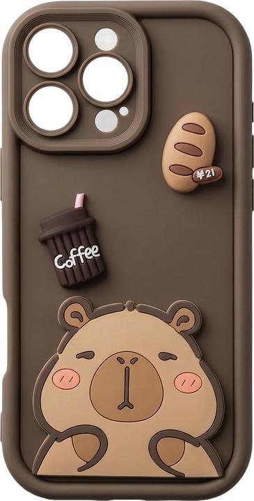 Produktbild OEM Ultra Trendy 3D case for Samsung Galaxy S25 capybara (Samsung Galaxy S25)