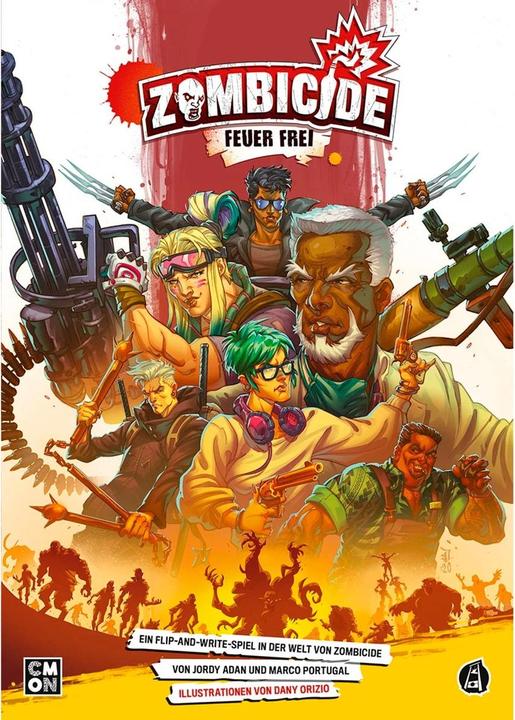 Produktbild Cmon CMND1232 - Zombicide: Feuer frei, Brettspiel, für 1-6 Spieler, ab 14 Jahren (DE-Ausgabe) (Deutsch)