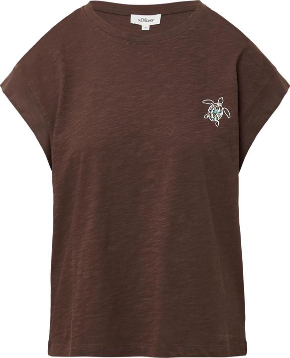 Produktbild S.Oliver T-Shirt T-Shirt im Relaxed Fit mit kleinem Artwork (34)