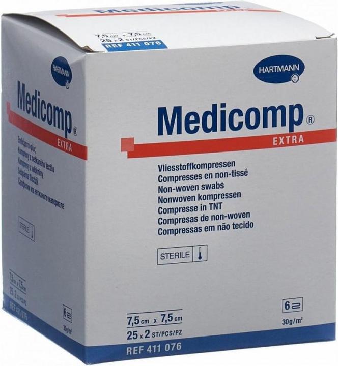 Actual product image Medicomp Extra 6 fold S30 non-sterile