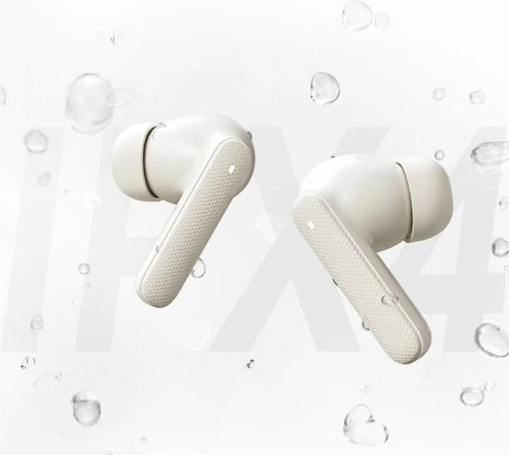 Actual product image QCY TWS Buds T43 ANC Headphones (white) (7 h, Wireless)