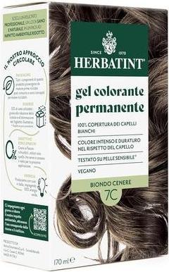 Produktbild Herbatint Permanent Hair Color Gel 7C Ash Blonde 170ml (7C Ash Blonde)
