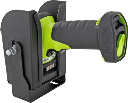 Max Michel Zebra DS3578, DS3678, LI3678, LI3678-ER scanner mount with mounting bracket