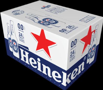 Produktbild Heineken Alkoholfrei 0.0 (24 x 33 cl)