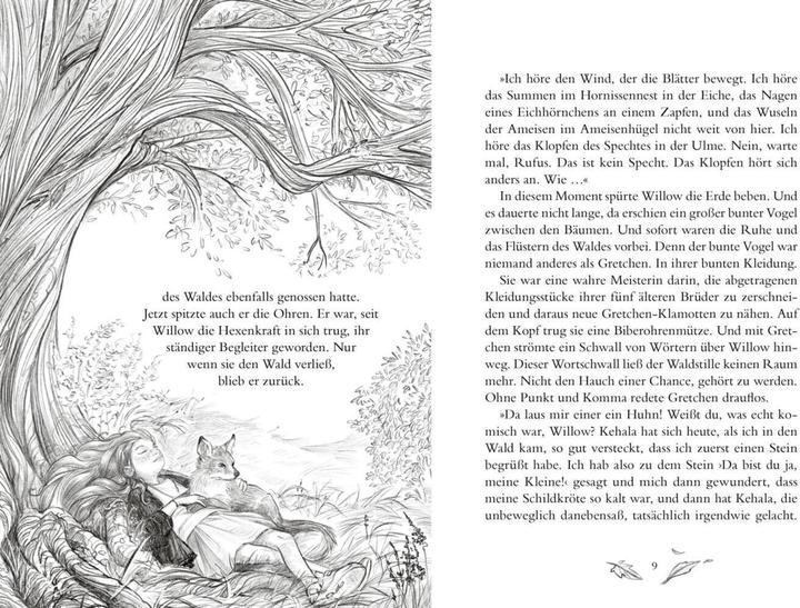 Actual product image Planet Ein Mädchen namens Willow 2: Waldgeflüster (German, Simona Ceccarelli, Sabine Bohlmann, 2021)