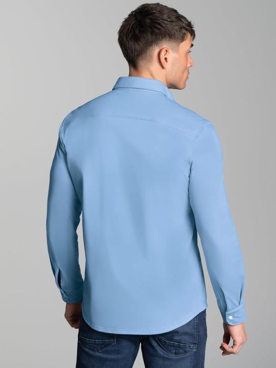 Immagine prodotto Trigema Zakelijk overhemd van luxe single-jersey, Horizon, M (M)