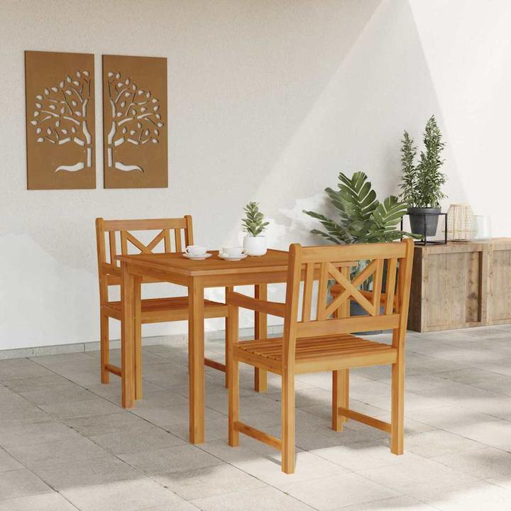 Produktbild vidaXL Garten Essgruppe (85 x 85 x 74 cm)