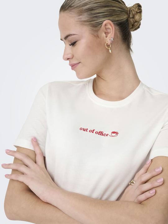 Produktbild Only T-Shirt mit Brustbeschriftung (XL)