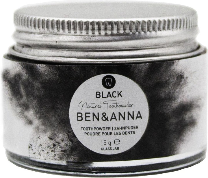 Ben & Anna Zahnpuder Black (15 ml)