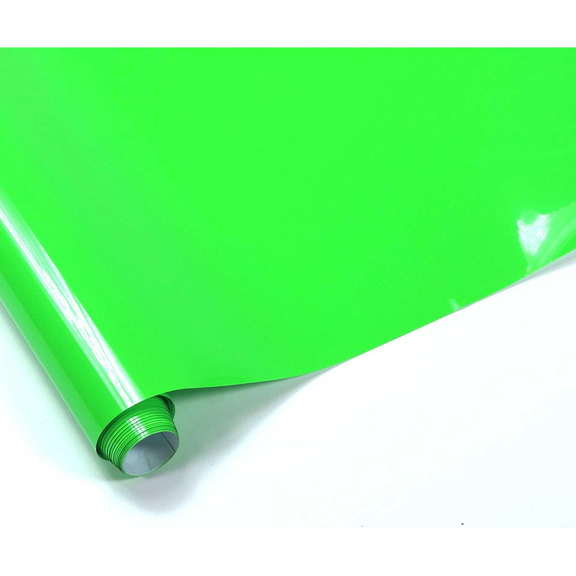 Planet-Hobby Bügelfolie Fluoreszierend Grün 5 Meter