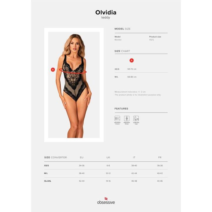 Actual product image Obsessive - Olvidia Teddy Xs/S (S, XS)