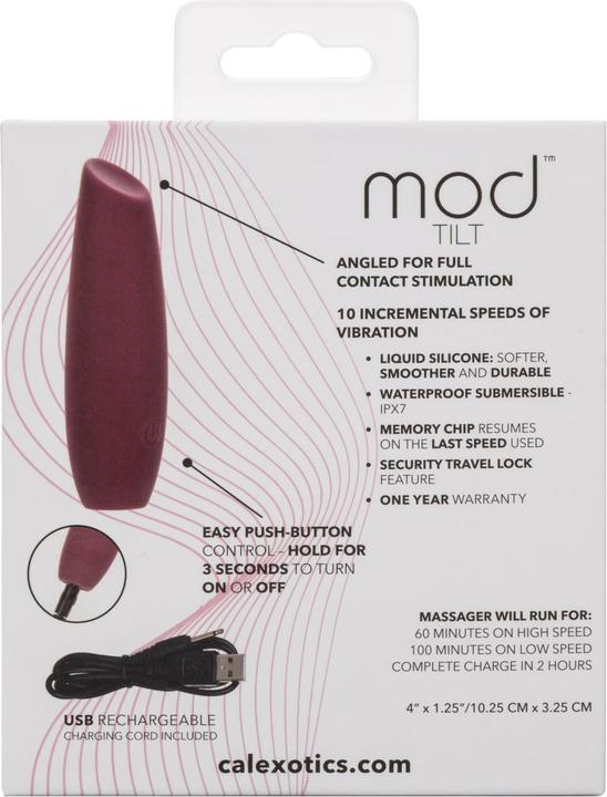 Actual product image CalExotics California Exotics - Mod Tilt Stimulator Red