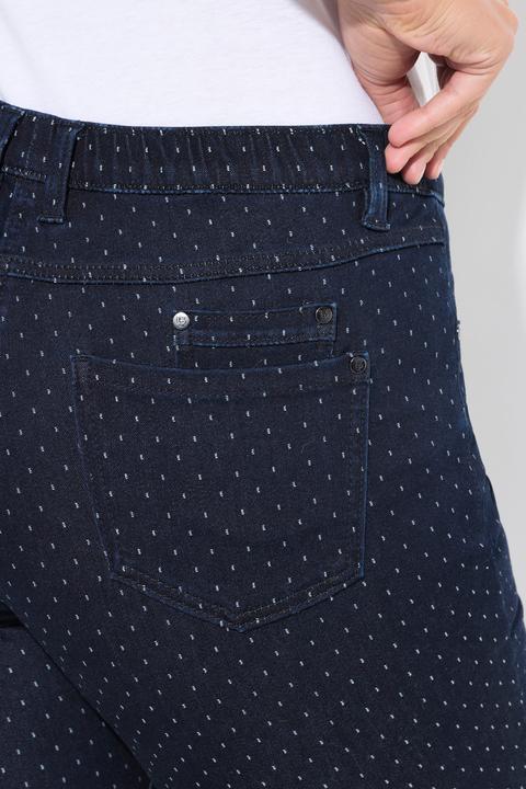 Produktbild Ulla Popken Jeans Sarah, Punkte, schmales, konisches Bein (62)