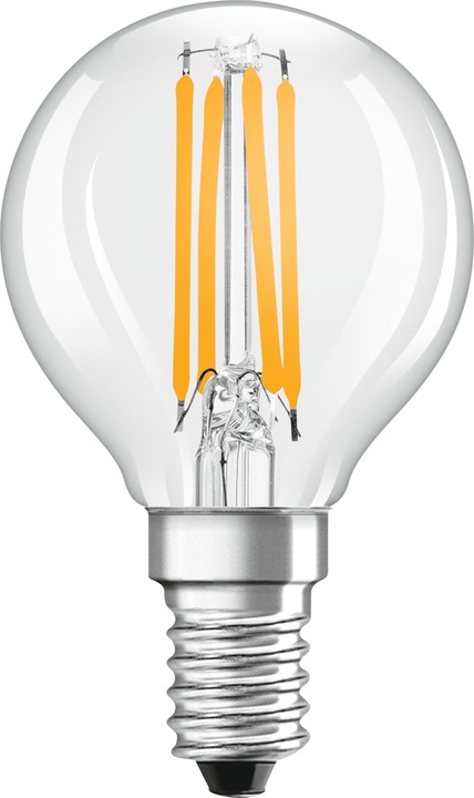 Actual product image Osram OSR LEDFil Drip.Ultra 2,5W kl (E14, 2.50 W, 470 lm, 6 x, B)