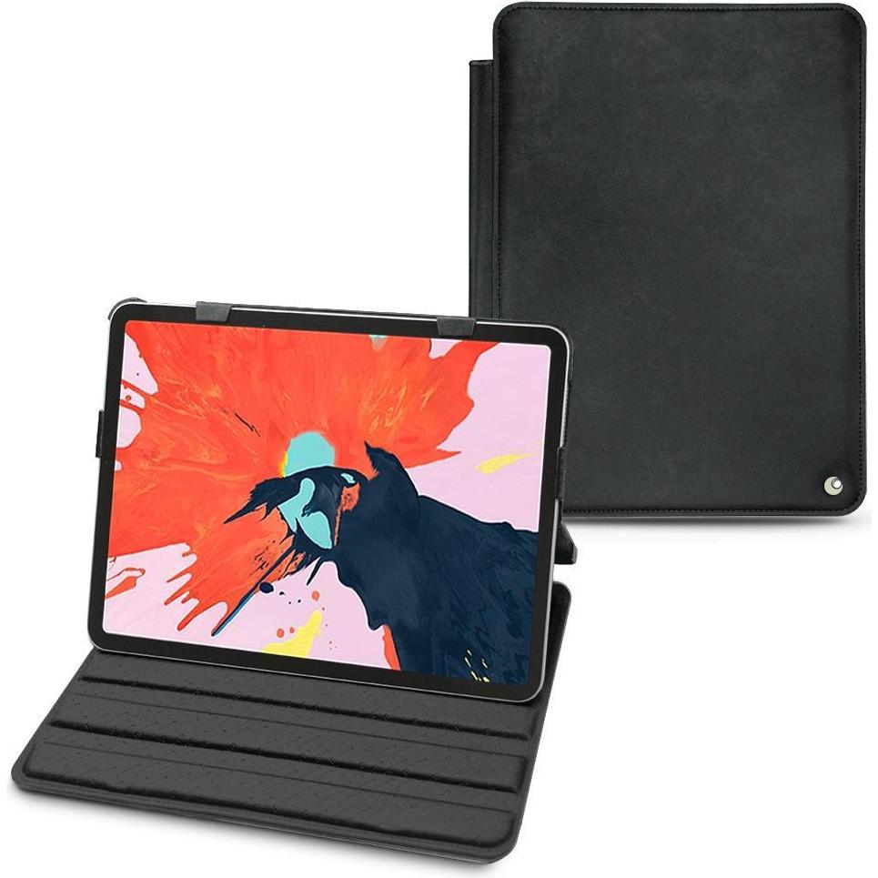 Noreve Lederschutzhülle horizontal (iPad Air 2022 (5. Gen), iPad Air 2020 (4. Gen)), Tablet Hülle, Grau