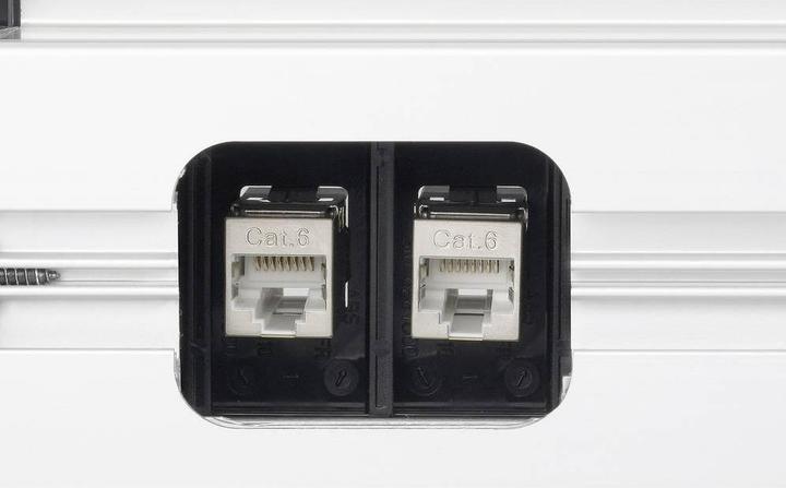 Immagine prodotto Evoline 159610001000 Presa di corrente multipla senza interruttore a 3 canali in alluminio, contatto di (3x, CEE 7/3, 3 m)