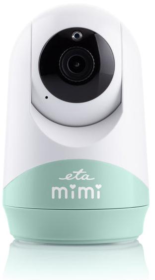 Immagine prodotto ETA | Baby Monitor | 530690000 MIMI | Telecamera flessibile | Bianco/verde (Video e audio, 50 m)