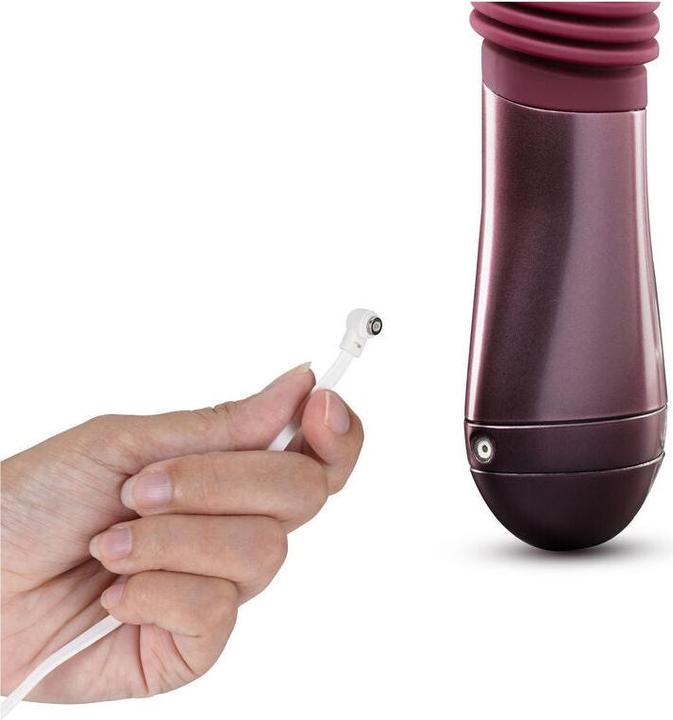Image du produit Blush Temptasia Trixie Stossender Dildo Weinrot