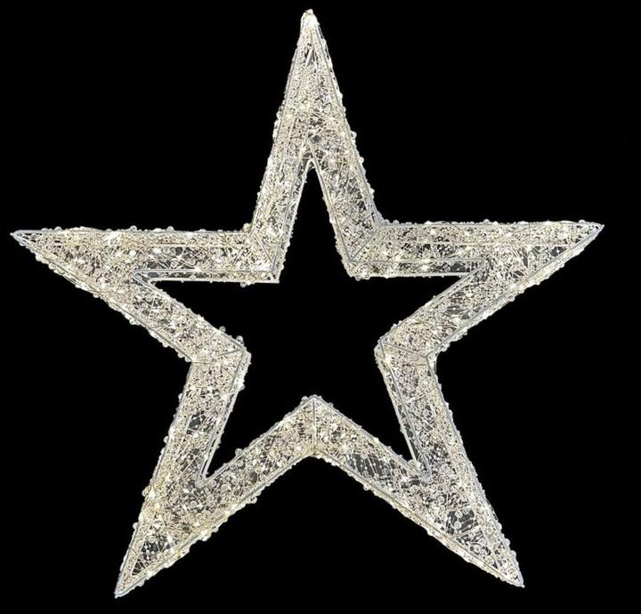 Image du produit Dameco LED Stern Weiss Outdoor, 70 cm x 8