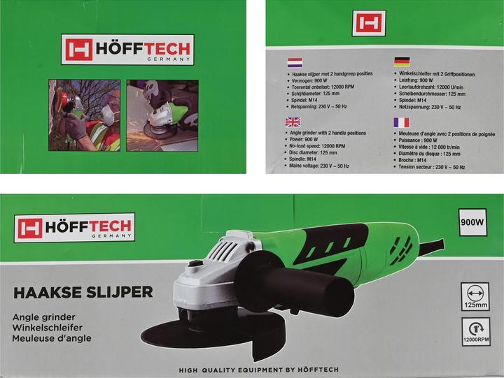 Image du produit ProPlus Meuleuse d'angle 125 mm 900W (125 mm)