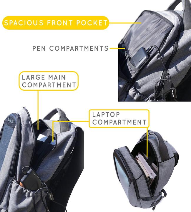 Produktbild Sunslice Solar-Rucksack 8W "Zenith" (8 W, 1.10 kg)