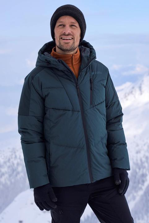 Actual product image Mountain Warehouse Mens Oslo Extreme Padded Down Jacket (L)