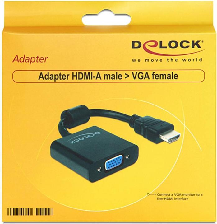 Produktbild Delock HDMI-A zu VGA (VGA, 16 cm)