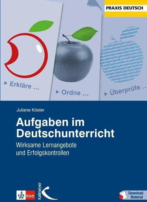 Produktbild Aufgaben im Deutschunterricht (Deutsch, Juliane Köster, 2024)
