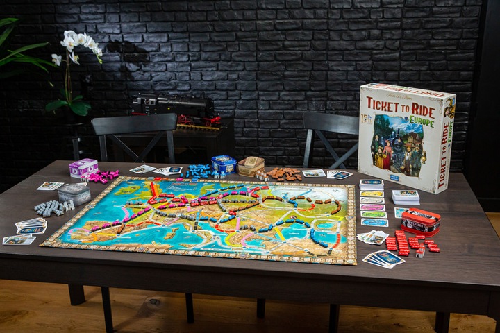 Actual product image Days of Wonder DOWD0022 - Europe (15 years edition) - Ticket to Ride, from 8 years (DE edition) (German)