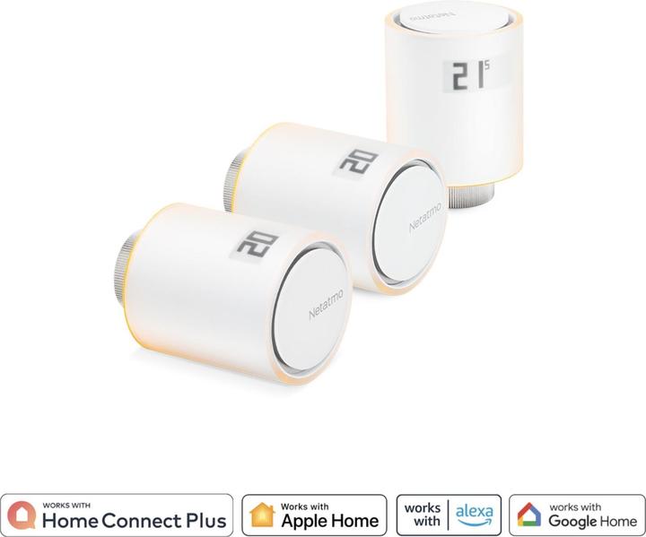 Actual product image Netatmo Smart radiator thermostats