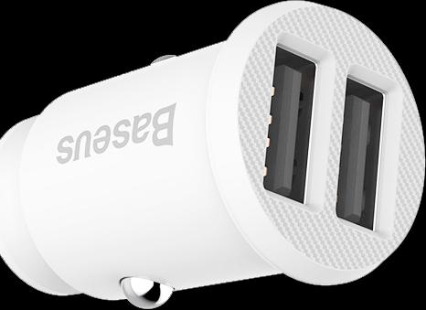 Actual product image Baseus Grain Car Charger Black