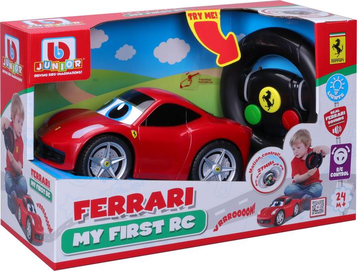 Immagine prodotto BB Junior Ferrari 458 Italia con luci e suoni