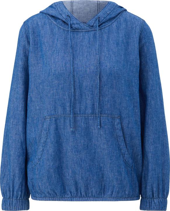 Immagine prodotto S.Oliver Bluse Blusen-Hoodie in Denim-Optik (44)