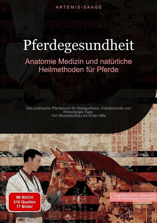 Immagine prodotto Pferdegesundheit: Anatomie, Medizin und natürliche Heilmethoden für Pferde (Artemis Saage, 2024)