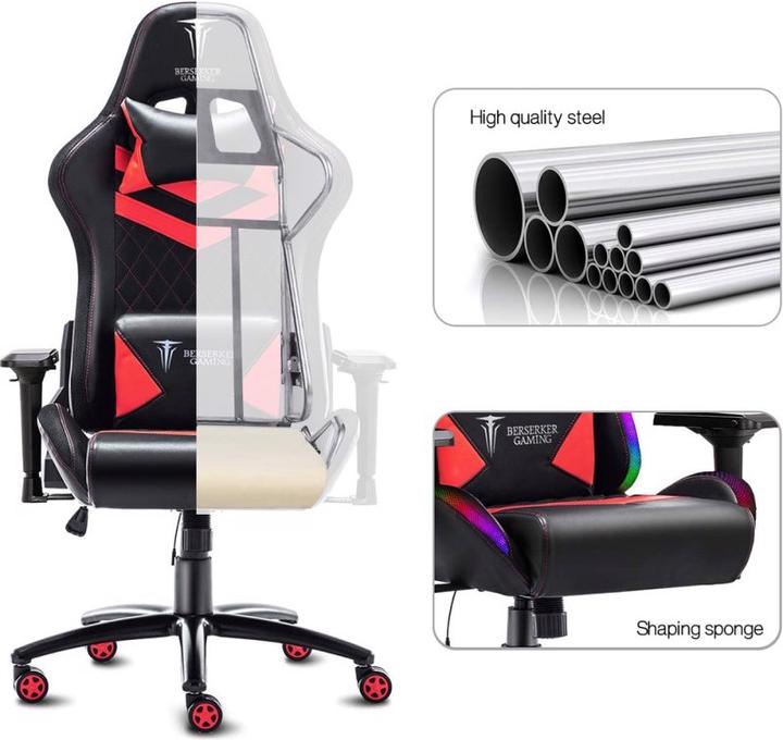 Actual product image Berserker Gaming Thor LED