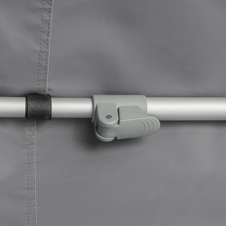 Produktbild ProPlus Rohrklemme für Zeltstange mit Schnellspanner 25-28mm Set von 4 Stück