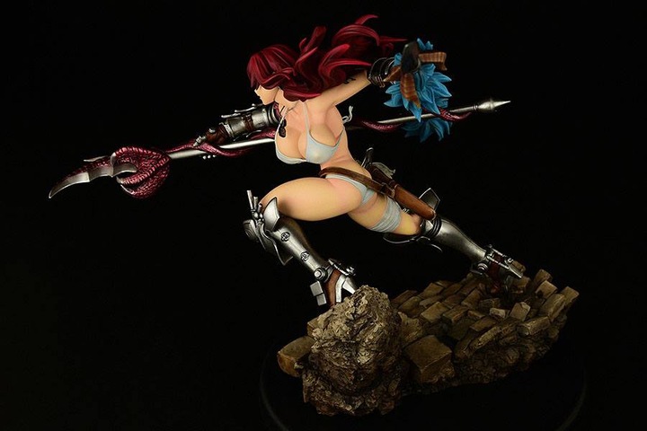 Actual product image Orca Fairy Tail statuette 1/6 Erza Scarlet the Knight Ver. Refine 2022 31 cm