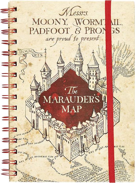 Produktbild Pyramid Harry Potter: Marauders Map A5 (A5, Liniert)