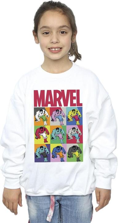 Produktbild Hulk Pop Art Sweatshirt Mädchen (128)