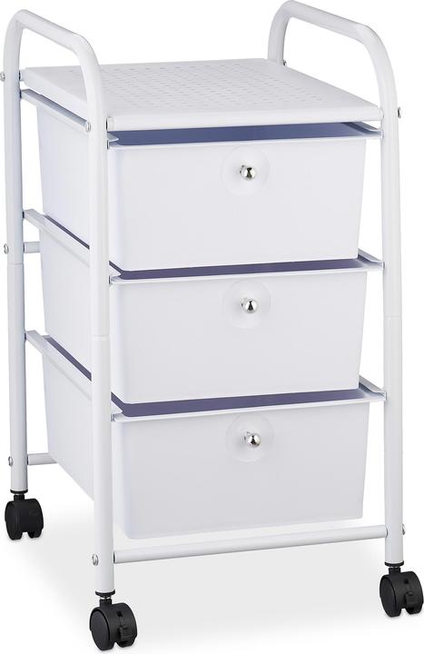 Productafbeelding Relaxdays Badwagen (33 x 39 x 60 cm)