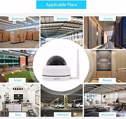 Image du produit YoLuKe Caméra IP WiFi 5MP HD Caméra de surveillance (2560 x 1920 pixels)