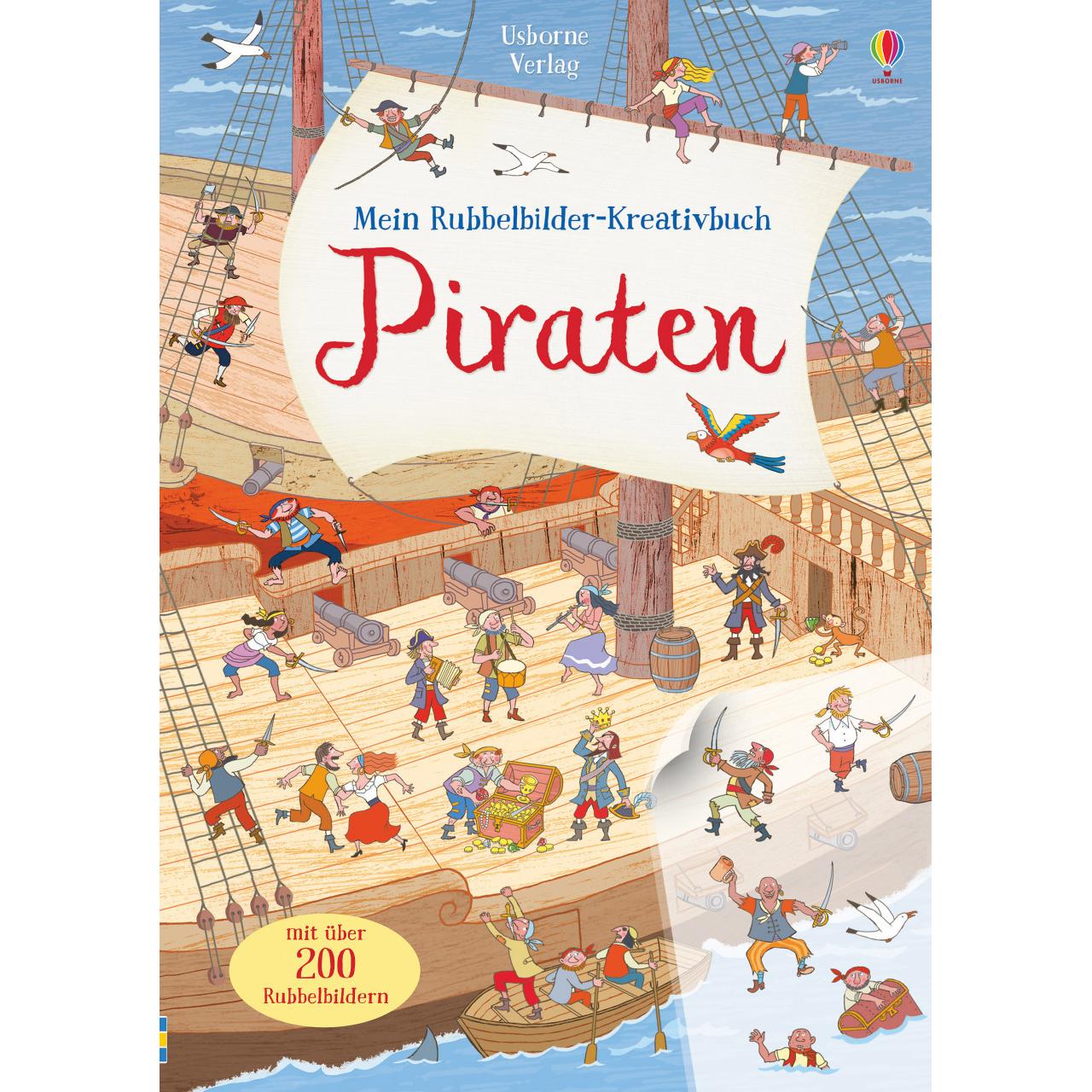 Thumbnail - Mein Rubbelbilder-Kreativbuch: Piraten, Kinderbücher von Rob Lloyd Jones