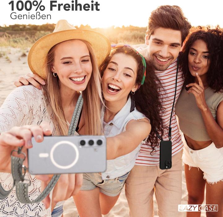 Produktbild EAZY CASE MagSafe Handykette Wave-Style für Samsung Galaxy S24