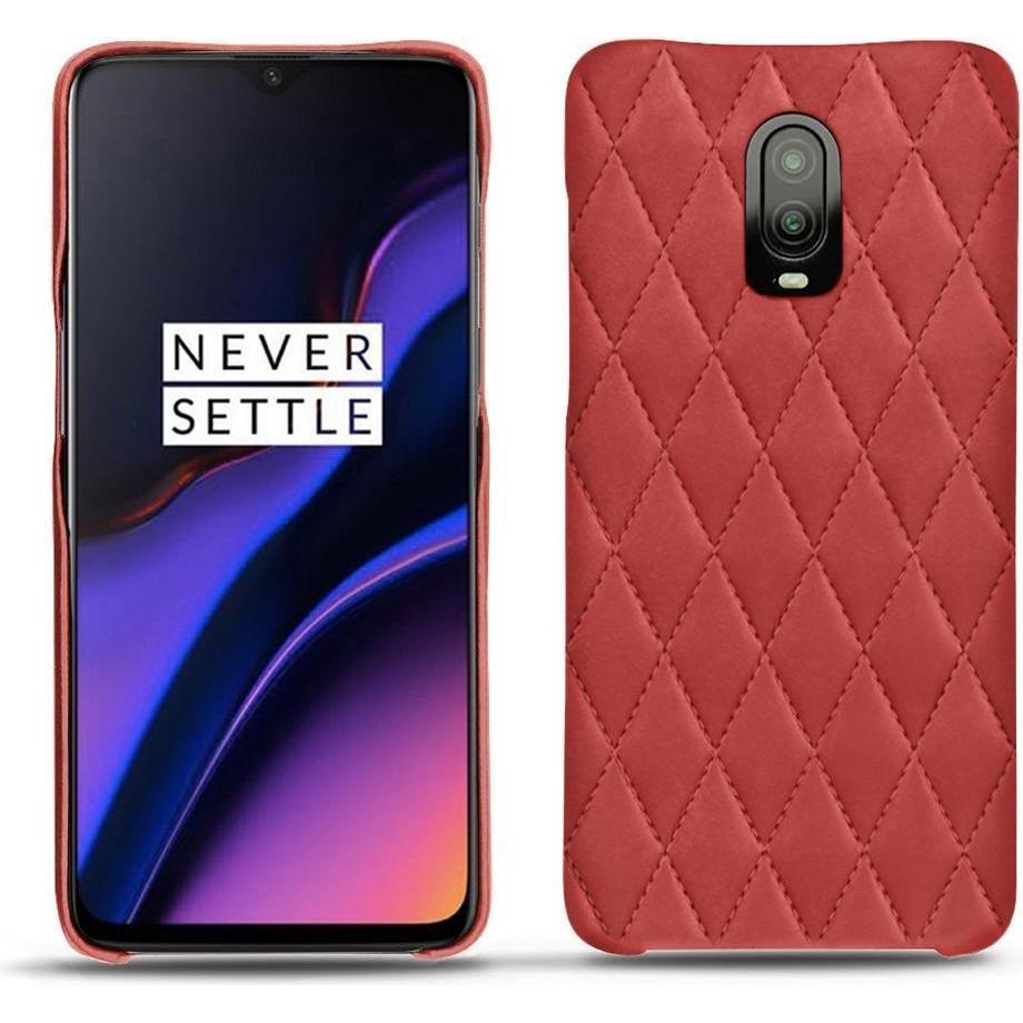 Thumbnail - Noreve Lederschutzhülle (OnePlus 6T), Smartphone Hülle, Rot
