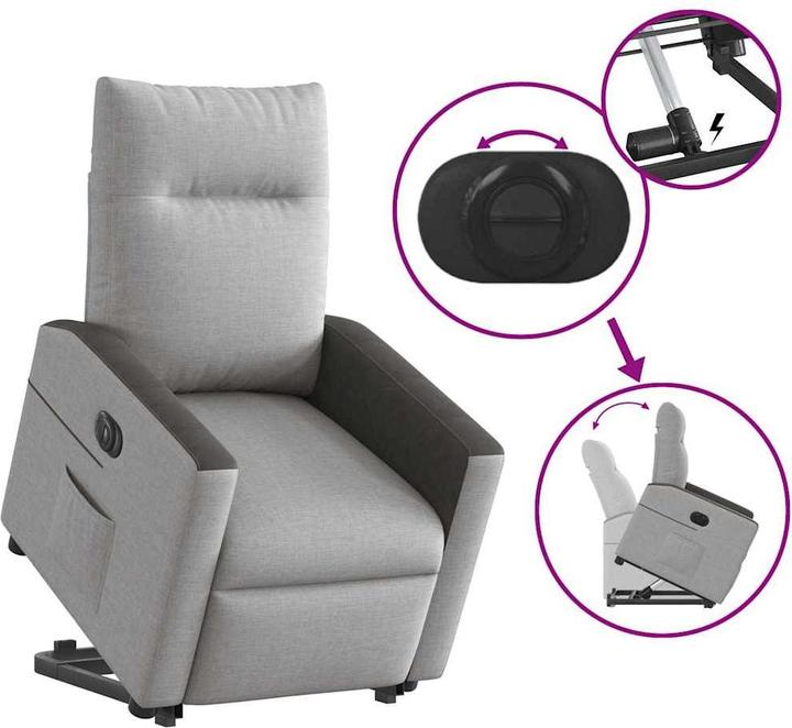 Immagine prodotto vidaXL Relaxsessel mit Aufstehhilfe