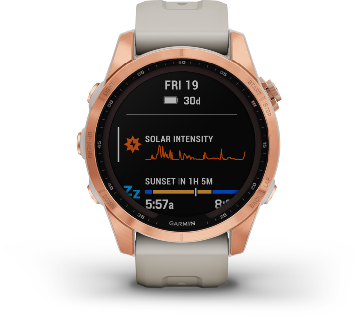 Produktbild Garmin fenix 7S Solar (42 mm)