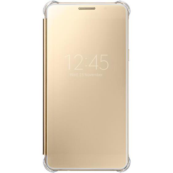 Samsung Clear View Cover (Samsung Galaxy A5), Smartphone Hülle, Gold