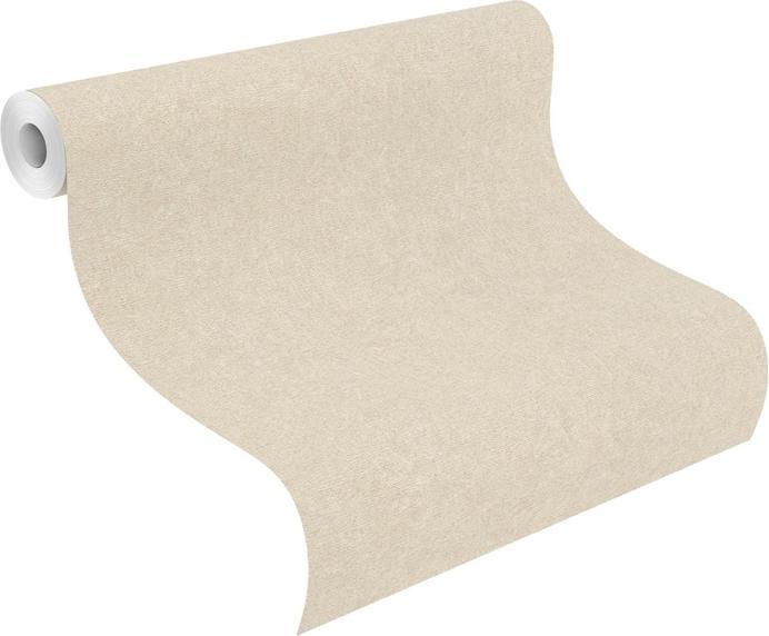 Rasch Vliestapete 554458 Composition Uni grau (10 cm)