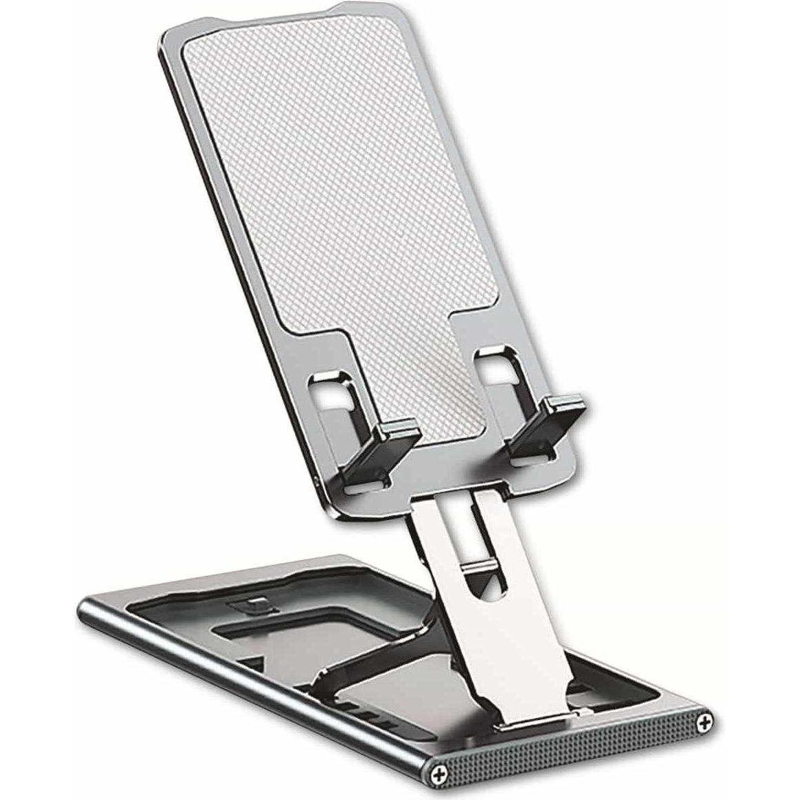 Intertech Inter-Tech Smartphone-und Tablethalterung MTS-105 bis 30,50cm (12"")Alu, Smartphone Halterung, Grau