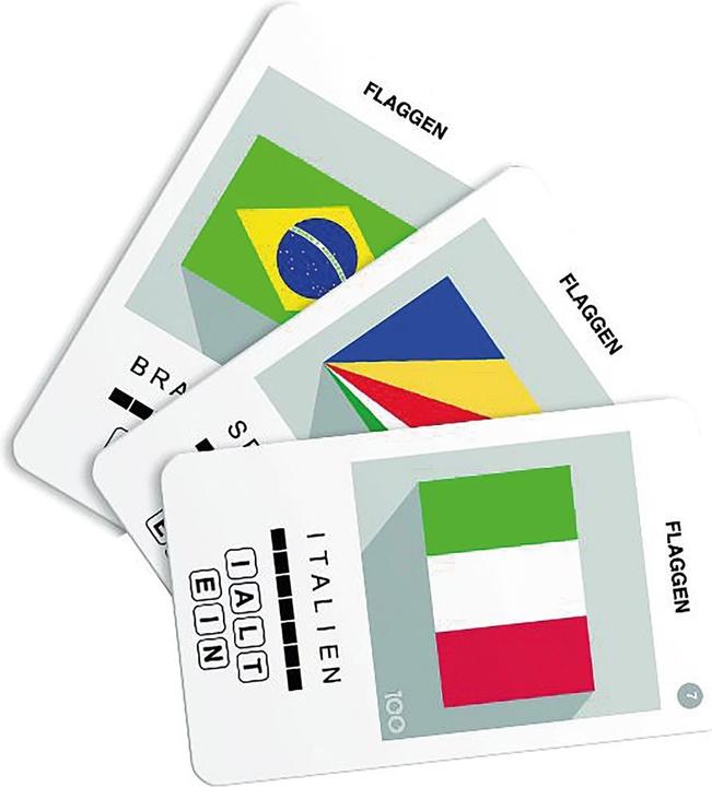 Actual product image 100 Pics 100 flags (German, 1 Players)